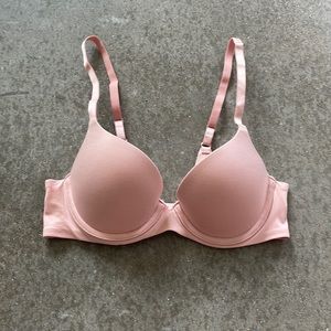 Aerie 32B light pink Sunnie Push Up Bra